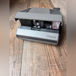 Polaroid Spectra System Instant Camera in Gray and Black